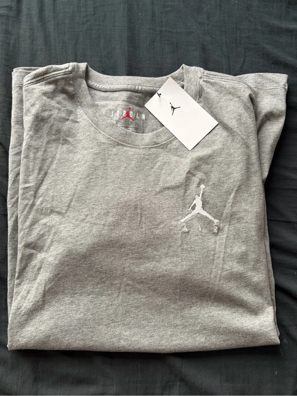 Jordan Men’s Heather Gray Short-Sleeve Tee